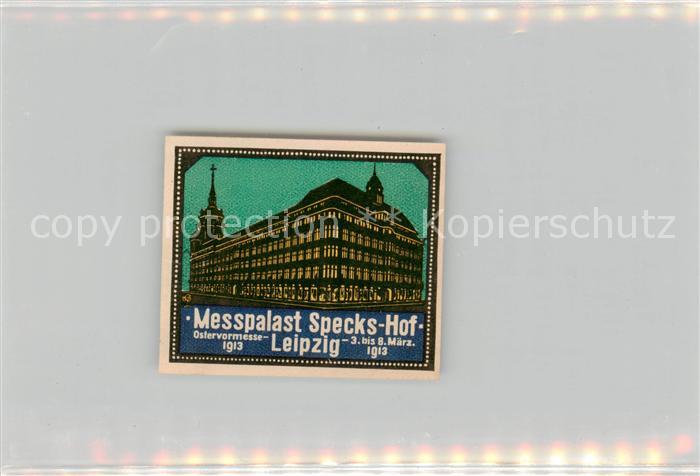 LEIPZIG Sachsen Messepalast Specks Hof