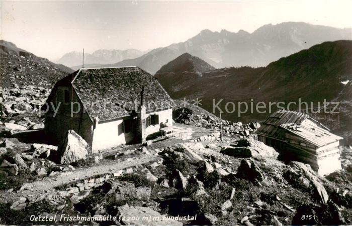 Oetztal Tirol Frischmannhuette