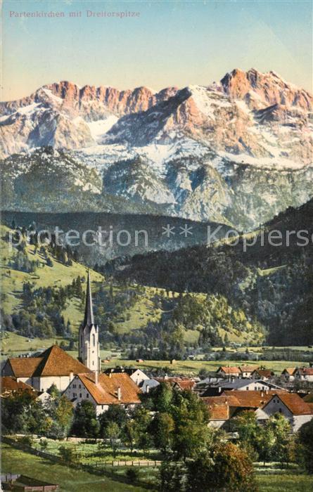 Partenkirchen mit Dreitorspitze