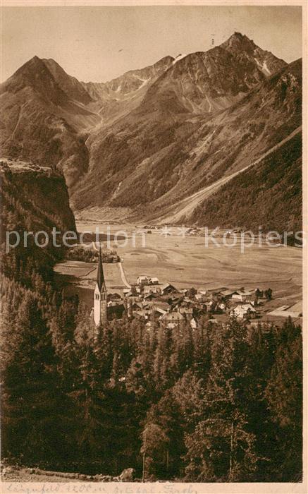 Laengenfeld Oetztal Panorama