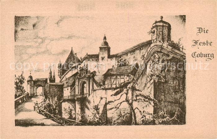 Coburg Bayern Veste Coburg