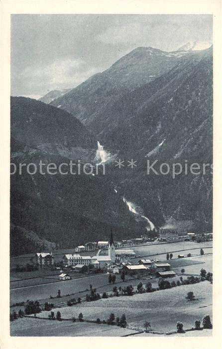 Krimml Pinzgau AT mit den Wasserfaellen