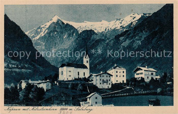 Kaprun AT mit Kitzsteinhorn