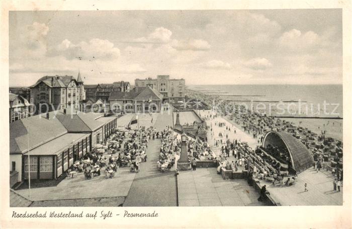 Westerland Sylt Promenade