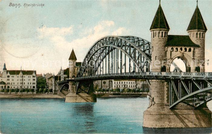 Bonn Rhein Rheinbruecke