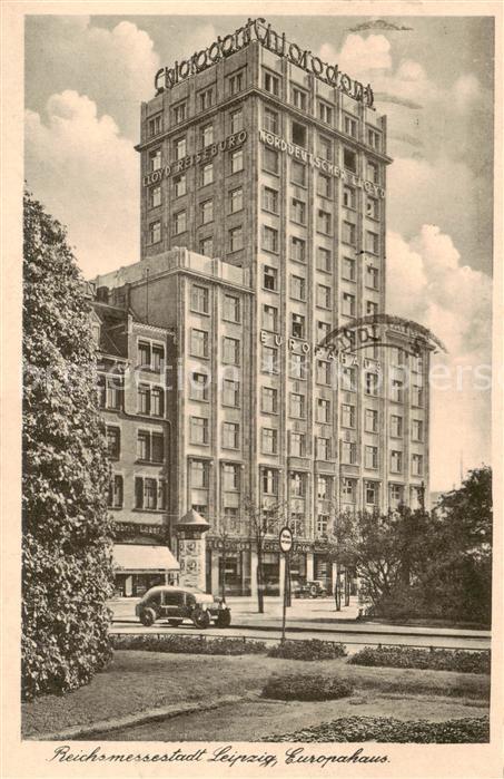 LEIPZIG Sachsen Reichsmessestadt Europahaus