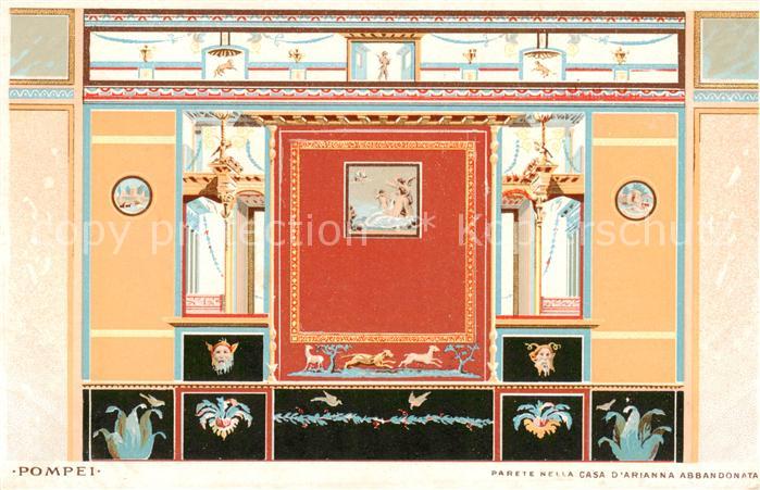 Pompei IT Hotel Suisse Parete nella casa d’arianna abbandorata