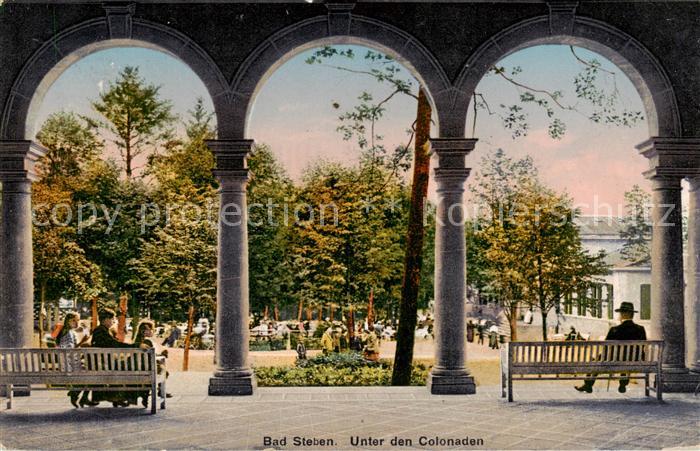 Bad Steben Unter den Colonaden
