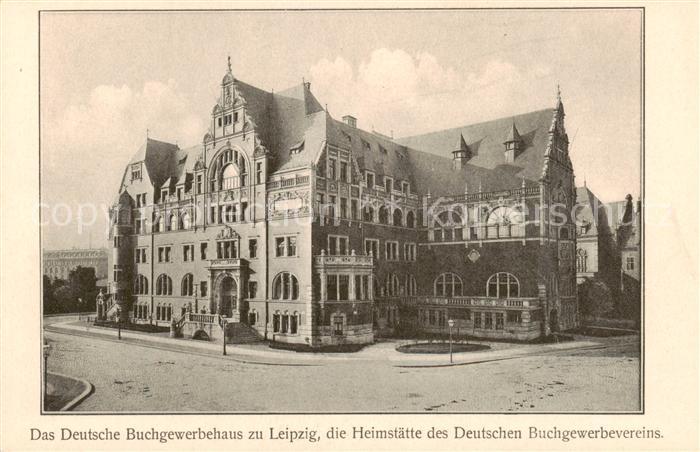 LEIPZIG Sachsen Deutsches Buchgewerbehaus