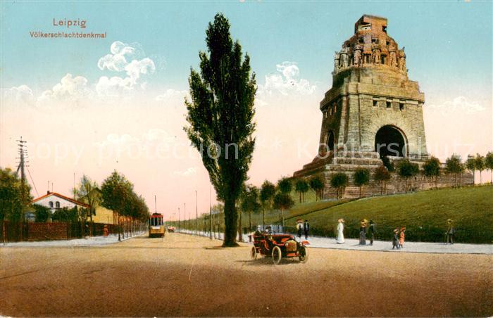 LEIPZIG Sachsen Voelkerschlachtdenkmal