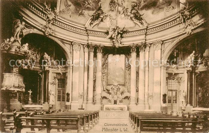 Muenster Westfalen Clemenskirche Inneres
