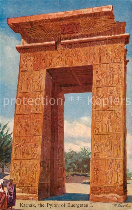Karnak Egypt The Pylon of Euergetes I