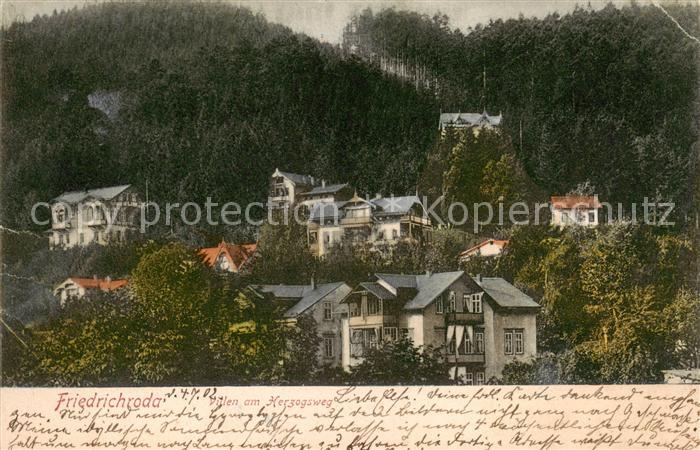 Friedrichroda Villen am Herzogsweg