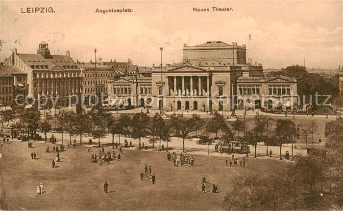 LEIPZIG Sachsen Augustusplatz Neues Theater