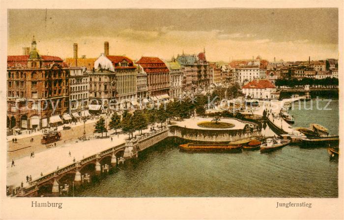 HAMBURG  CITY Jungfernstieg