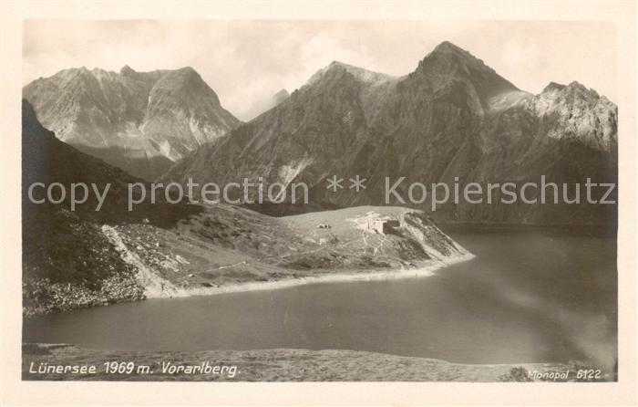 Luenersee 1969m Vorarlberg AT Panorama