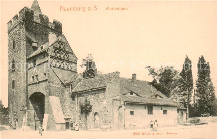 Naumburg  Saale Marienthor