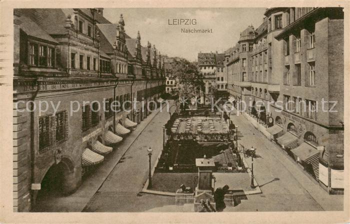 LEIPZIG Sachsen Naschmarkt Feldpost