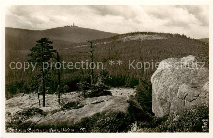 Brocken Harz Panorama