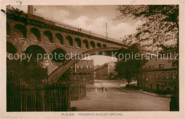 Plauen  Vogtland Friedrich August Bruecke