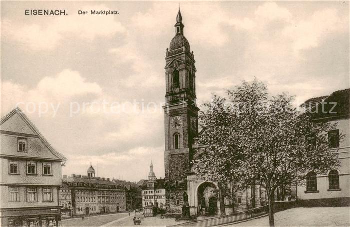 EISENACH Thueringen Marktplatz