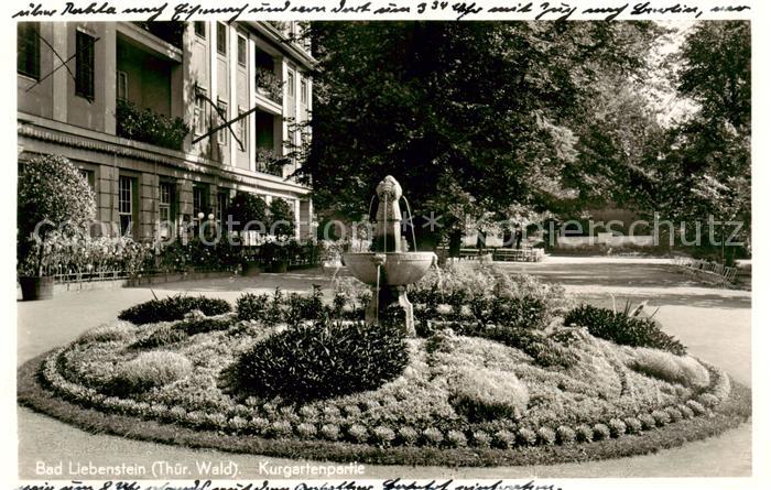 Bad Liebenstein Kurgartenpartie