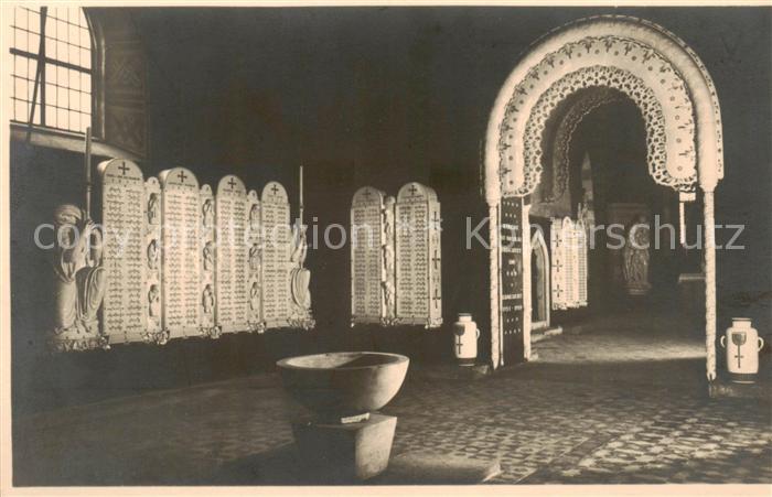 Meissen Elbe Sachsen Kriegergedaechtniskirche Inneres