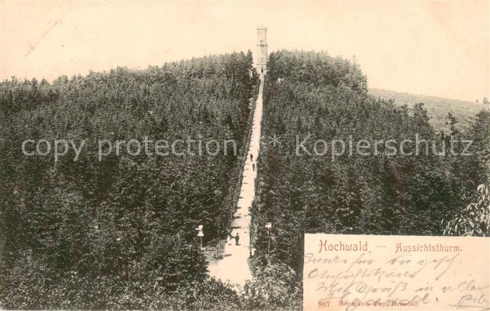 Hochwald Zittau Lausitz Aussichtsturm