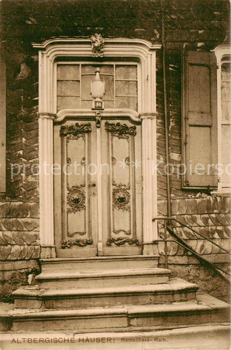 Remscheid Rathaus Portal