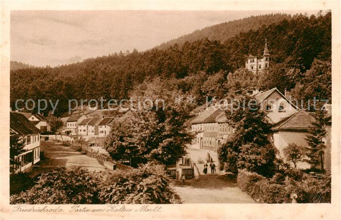 Friedrichroda Partie am Kalten Markt