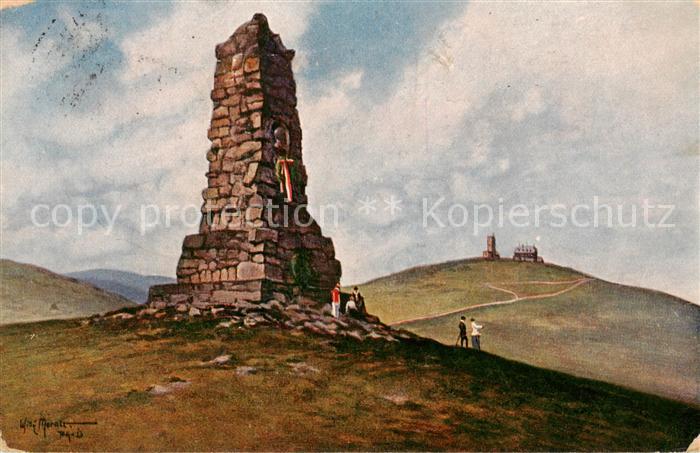 Feldberg 1450m Schwarzwald Bismarckdenkmal