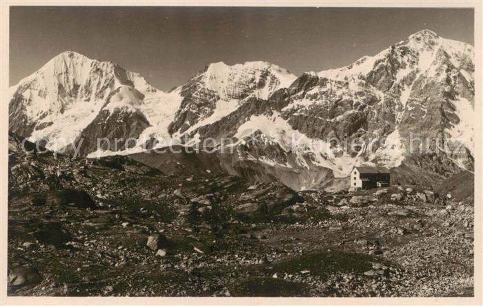 Ortler Cima Ortles 3905m Trentino-Suedtirol IT Rifugio Serristori