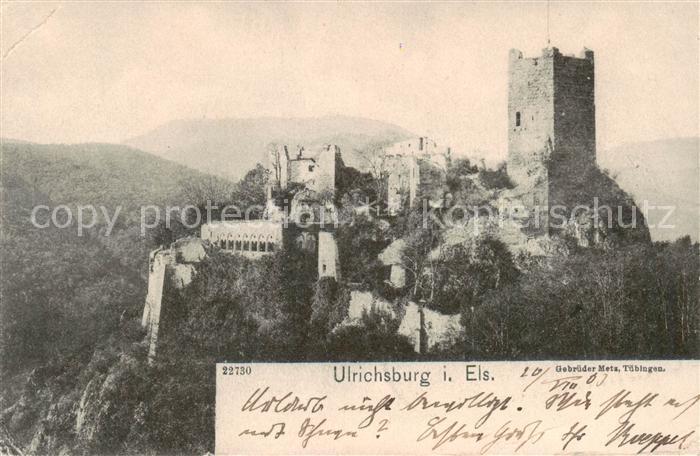 Ulrichsburg Ribeauville 68 Alsace Schloss Ulrichsburg