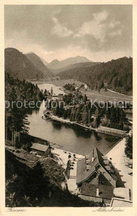 Fuessen Allgaeu Naturbaeder Panorama