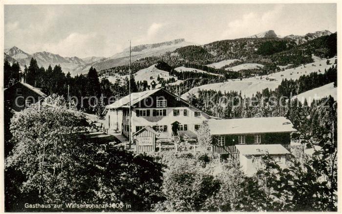 Walserschanz Kleinwalsertal AT Gasthaus zur Walserschanz