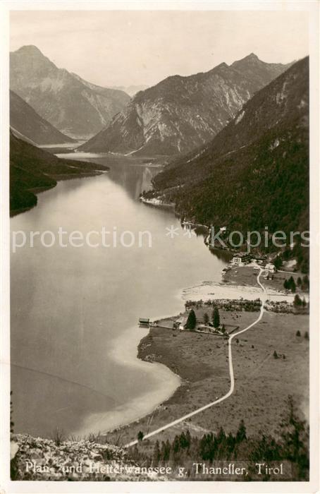 Plansee Tirol AT und Heiterwangsee mit Thaneller