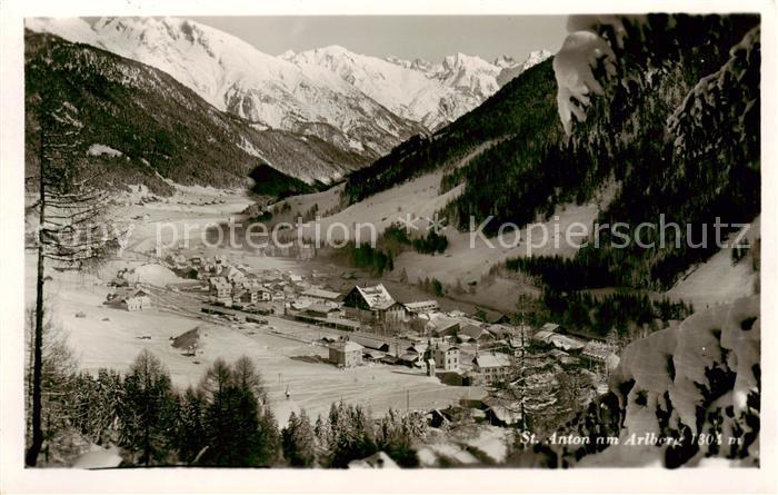 St Anton Arlberg AT Panorama