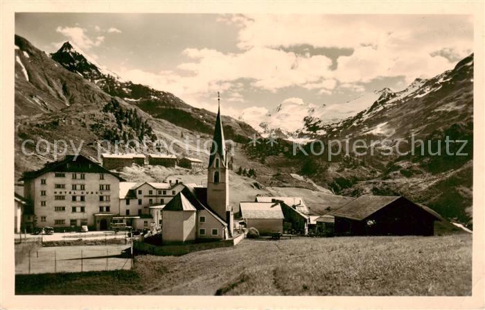 Obergurgl Soelden oetztal Tirol Kirchdorf Panorama