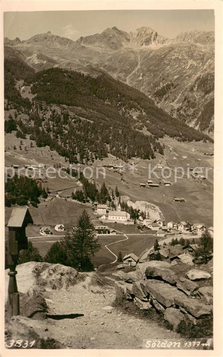 Soelden oetztal AT Panorama