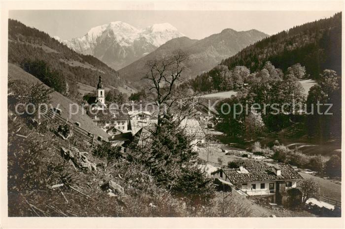 Ramsau Berchtesgaden mit dem Hohen Goell