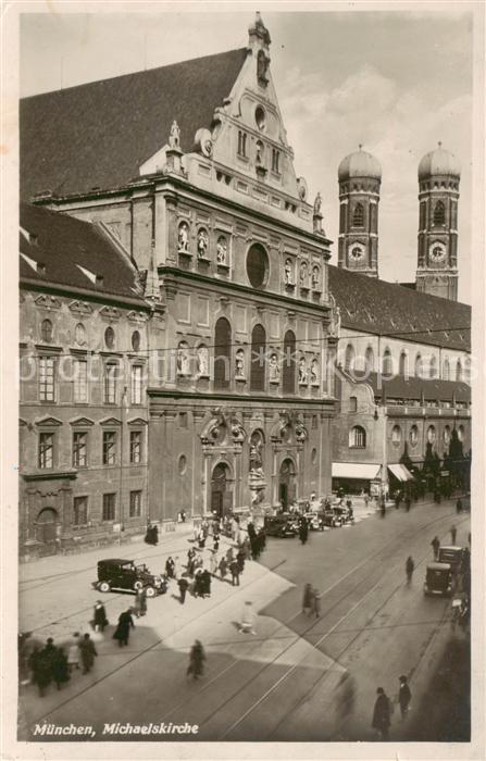Muenchen Bayern Michaelskirche