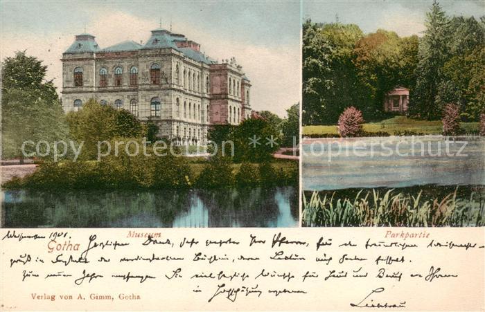 Gotha  Thueringen Museum Park