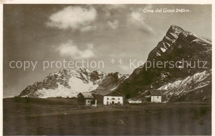 Cima del Giovo IT Casa del Giovo sulia Strada del Passo di Giovo