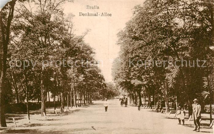 Braila Denkmal Allee