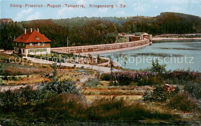 Klingenberg Sachsen Koenig Friedrich August Talsperre