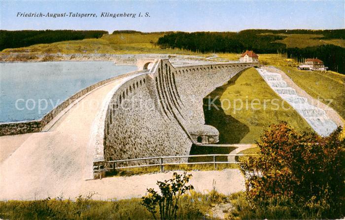 Klingenberg Sachsen Friedrich August Talsperre