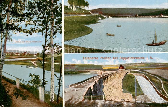 Dippoldiswalde Osterzgebirge Panorama Talsperre Malter Details