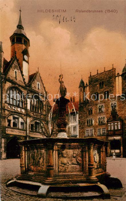 HILDESHEIM  CITY Rolandsbrunnen