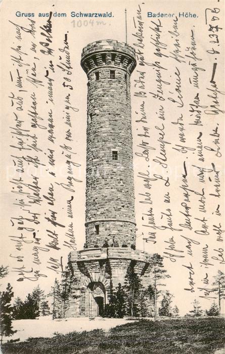 Badener-Hoehe Aussichtsturm