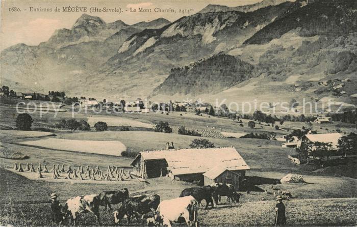 Megeve 74 Haute-Savoie Le Mont Charvin